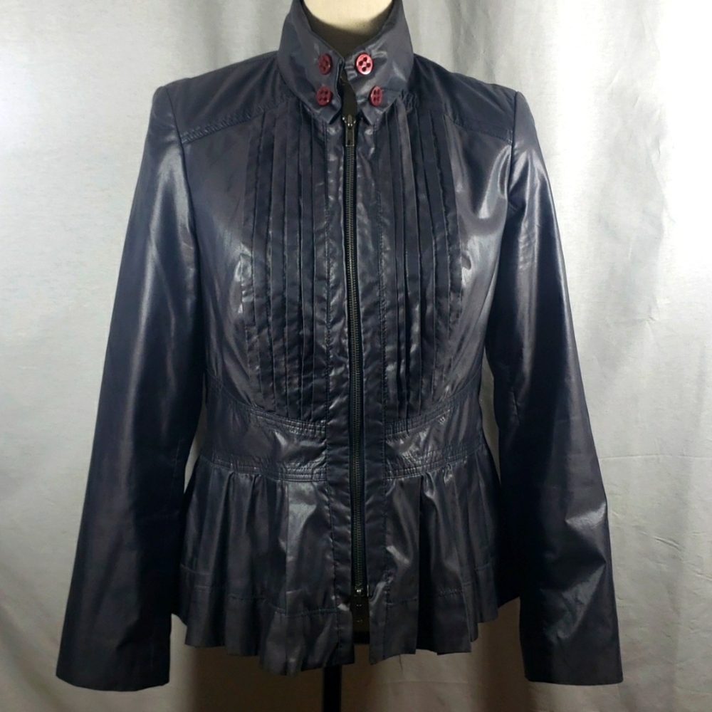 Emil Rutenberg Tailored Metallic Sheen Jacket